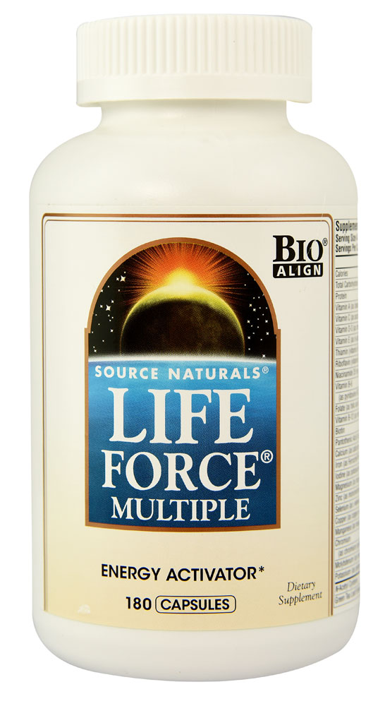 Life Force Multiple with Iron -- 180 Capsules (Капсулы) Source Naturals