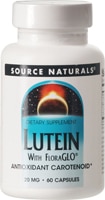 Lutein with FloraGLO® -- 20 mg - 60 Capsules (Капсулы) Source Naturals