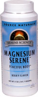 Magnesium Serene™ Berry -- 800 mg - 5 oz (Унции) Source Naturals