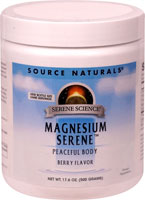 Magnesium Serene™ Berry -- 17.6 oz (Унции) Source Naturals