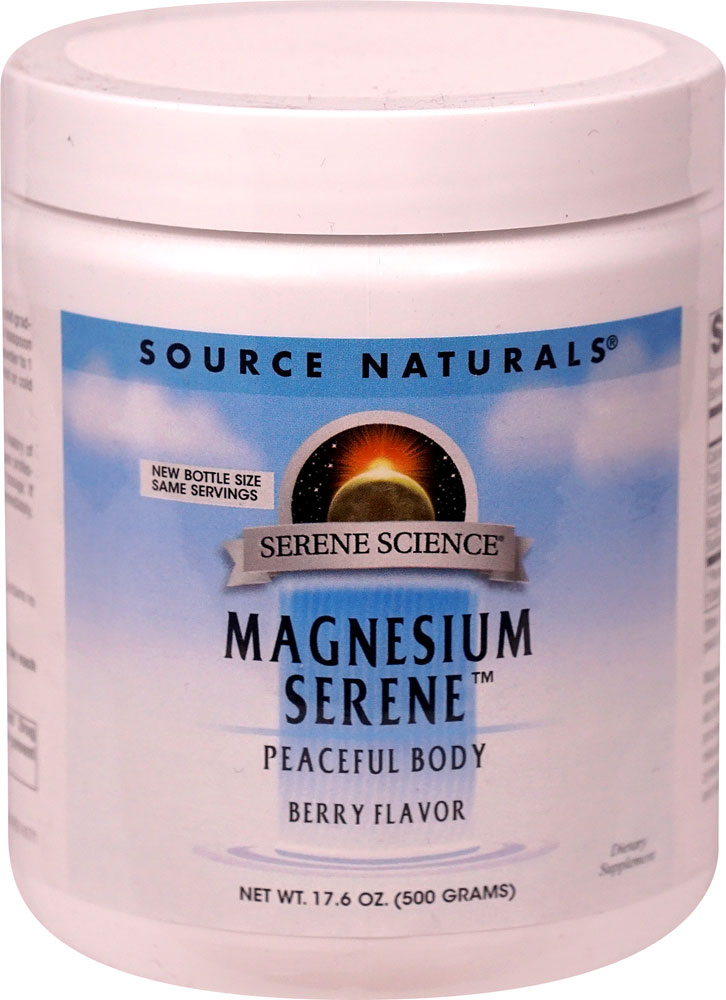 Source Naturals Magnesium Serene™ Berry — 17,6 унции Source Naturals