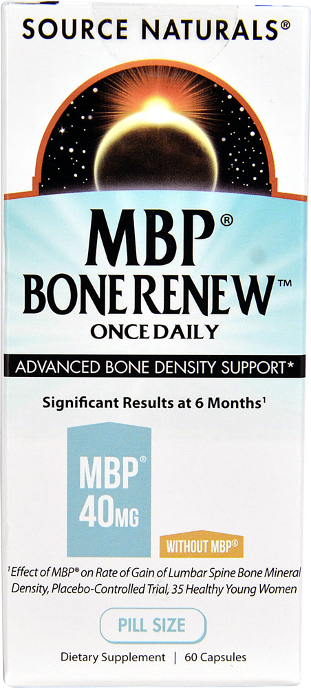 MBP® Bone Renew™ -- 60 Capsules (Капсулы) Source Naturals