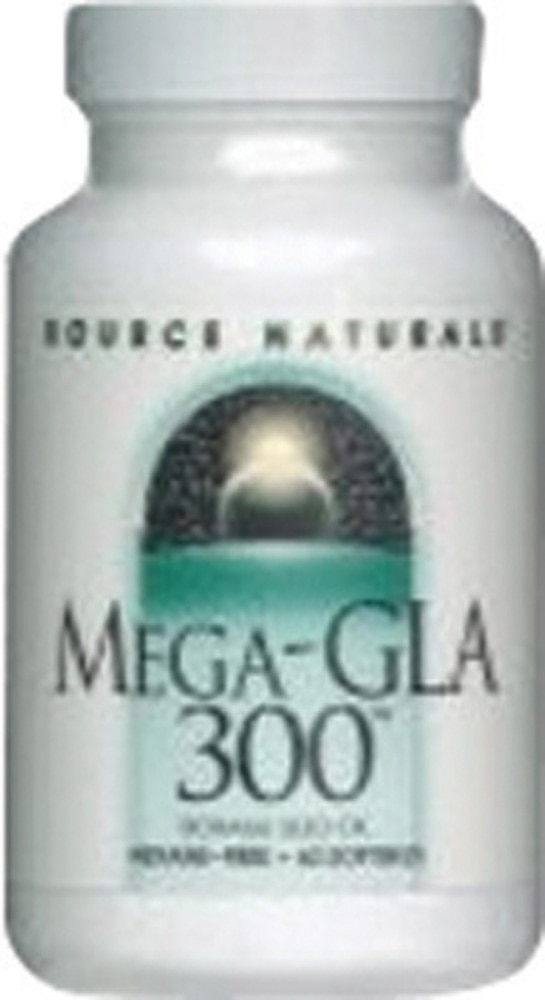 Source Naturals Mega GLA 300™ Масло семян огуречника — 60 мягких желатиновых капсул Source Naturals