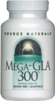 Mega GLA 300™ Borage Seed Oil -- 60 Softgels (Мягкие капсулы) Source Naturals