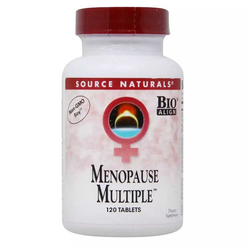 Menopause Multiple™ -- 120 Tablets (Таблетки) Source Naturals