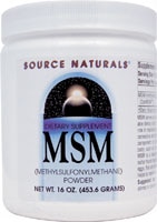 Порошок МСМ Source Naturals -- 16 унций Source Naturals
