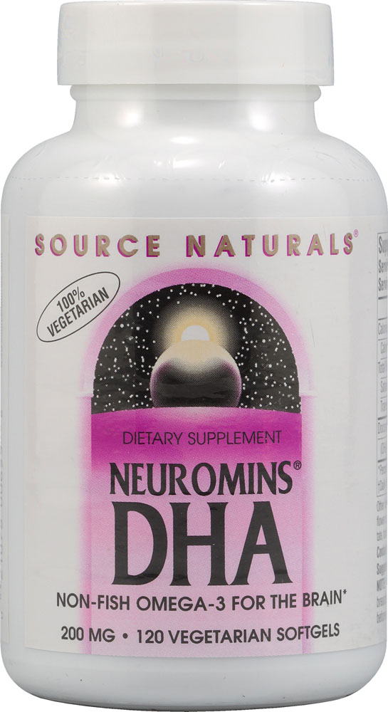 Source Naturals Neuromins® ДГК — 200 мг — 120 вегетарианских мягких желатиновых капсул Source Naturals