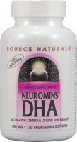 Neuromins® DHA -- 200 mg - 120 Vegetarian Softgels (Мягкие капсулы) Source Naturals