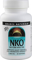 NKO® Neptune Krill Oil -- 1000 mg - 30 Softgels (Мягкие капсулы) Source Naturals