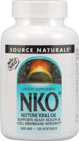 NKO® Neptune Krill Oil -- 500 mg - 120 Softgels (Мягкие капсулы) Source Naturals