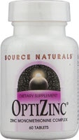 OptiZinc® -- 60 Tablets (Таблетки) Source Naturals