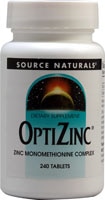 OptiZinc® -- 240 Tablets (Таблетки) Source Naturals