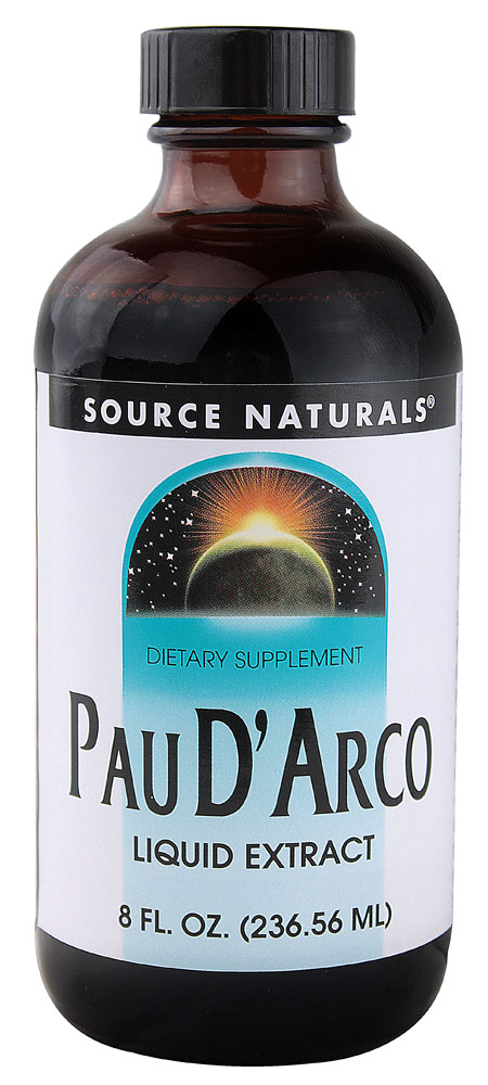 Pau D'Arco Liquid Extract (Жидкий экстракт) -- 8 fl oz (Жидкие унции) Source Naturals