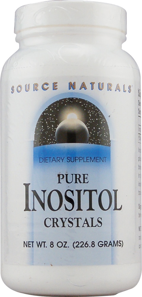 Source Naturals Pure Inositol Crystals – 600 мг – 8 унций Source Naturals