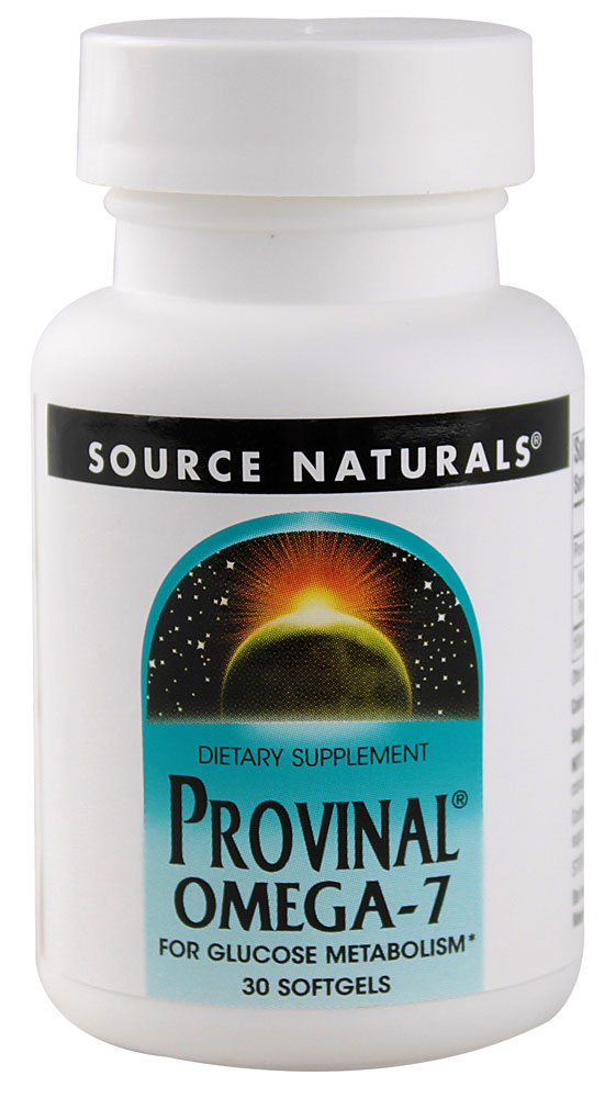 Provinal® Omega-7 -- 30 Softgels (Мягкие капсулы) Source Naturals