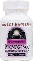 Pycnogenol® -- 50 mg - 60 Tablets (Таблетки) Source Naturals