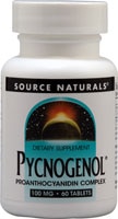 Pycnogenol® -- 100 mg - 60 Tablets (Таблетки) Source Naturals