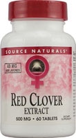 Red Clover Extract -- 500 mg - 60 Tablets (Таблетки) Source Naturals