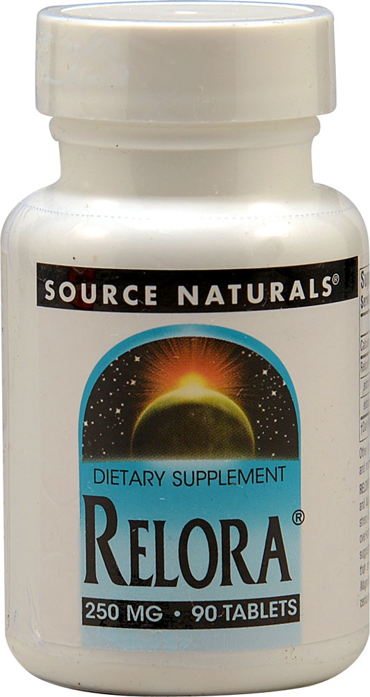 Relora -- 250 mg - 90 Tablets (Таблетки) Source Naturals