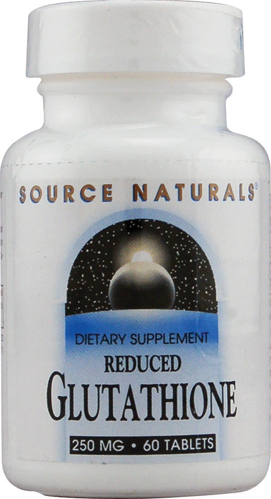 Reduced Glutathione -- 250 mg - 60 Tablets (Таблетки) Source Naturals