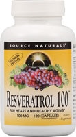 Source Naturals Resveratrol 100™ — 100 мг — 120 капсул Source Naturals