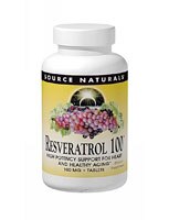 Resveratrol 100 -- 100 mg - 60 Tablets (Таблетки) Source Naturals