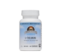 Serene Science™ L-Theanine -- 200 mg - 60 Capsules (Капсулы) Source Naturals