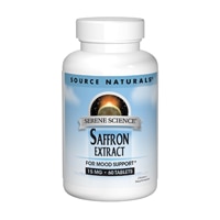 Serene Science® Saffron Extract -- 60 Tablets (Таблетки) Source Naturals