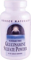 Source Naturals Порошок сульфата глюкозамина без натрия -- 8 унций Source Naturals