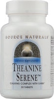 Source Naturals Theanine Serene™ — 30 таблеток Source Naturals
