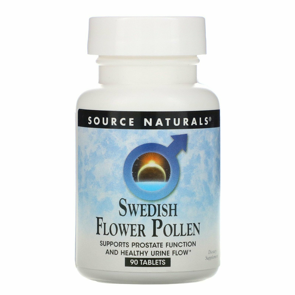 Swedish Flower Pollen -- 90 Tablets (Таблетки) Source Naturals