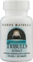 Экстракт трибулуса — 750 мг — 30 таблеток Source Naturals
