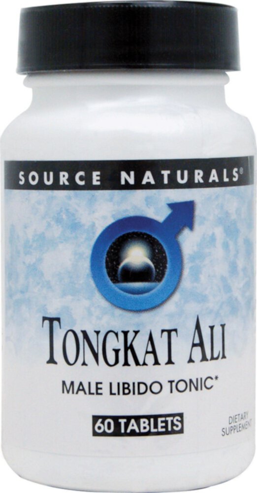 Tongkat Ali Male Libido Tonic -- 60 Tablets (Таблетки) Source Naturals