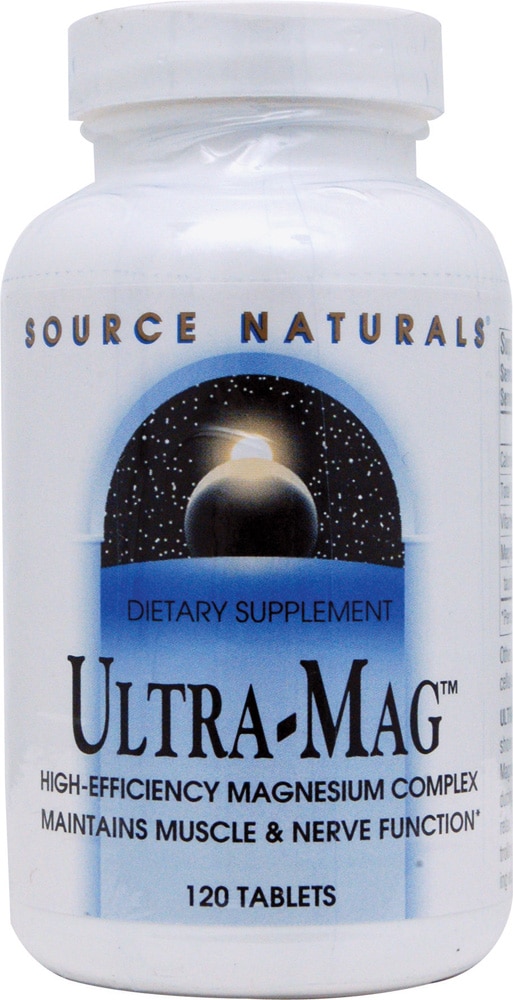 Ultra-Mag™ - 120 таблеток - Source Naturals Source Naturals