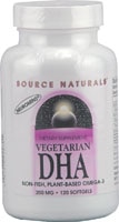 Source Naturals Вегетарианская ДГК с Neuromins® -- 200 мг -- 120 мягких желатиновых капсул Source Naturals