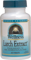 Wellness Larch Extract™ -- 60 Tablets (Таблетки) Source Naturals