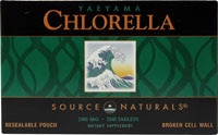 Source Naturals Yaeyama Chlorella Resealable Pouch – 200 мг – 300 таблеток Source Naturals