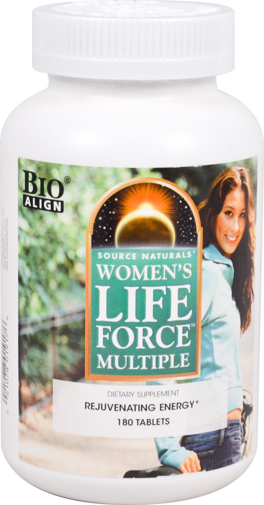 Women's Life Force® Multiple -- 180 Tablets (Таблетки) Source Naturals