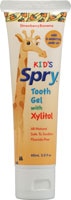 Детский зубной гель Spry Kids с ксилитом, клубникой, бананом, 2 жидких унции Spry