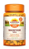Магний VALUE SIZE -- 500 мг -- 180 капсул Sundown Naturals