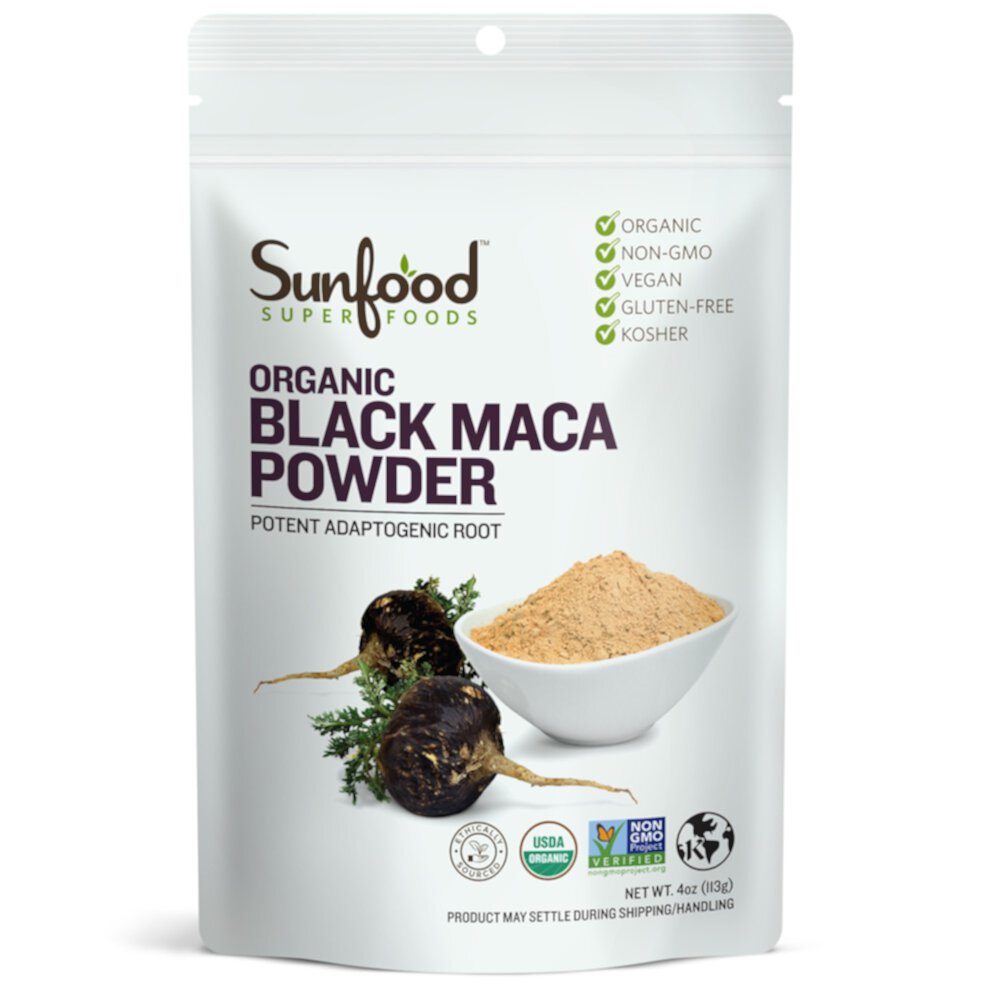 Черный порошок Мака - 113 мл - Sunfood Sunfood
