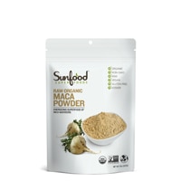 Organic Maca Powder (Порошок) -- 8 oz (Унции) Sunfood