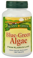 Солнечно-зеленые сине-зеленые водоросли — 120 таблеток Sunny Green