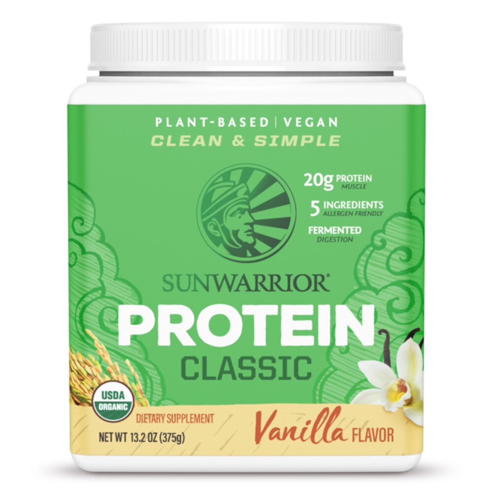 Protein Classic Vanilla -- 15 Servings (Порции) Sunwarrior