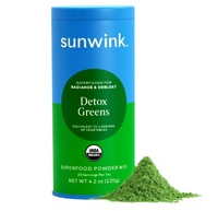 Порошковая смесь Sunwink Detox Greens Superfood, 4,2 унции Sunwink
