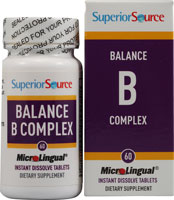 Balance B Complex - 60 растворимых таблеток - Superior Source Superior Source