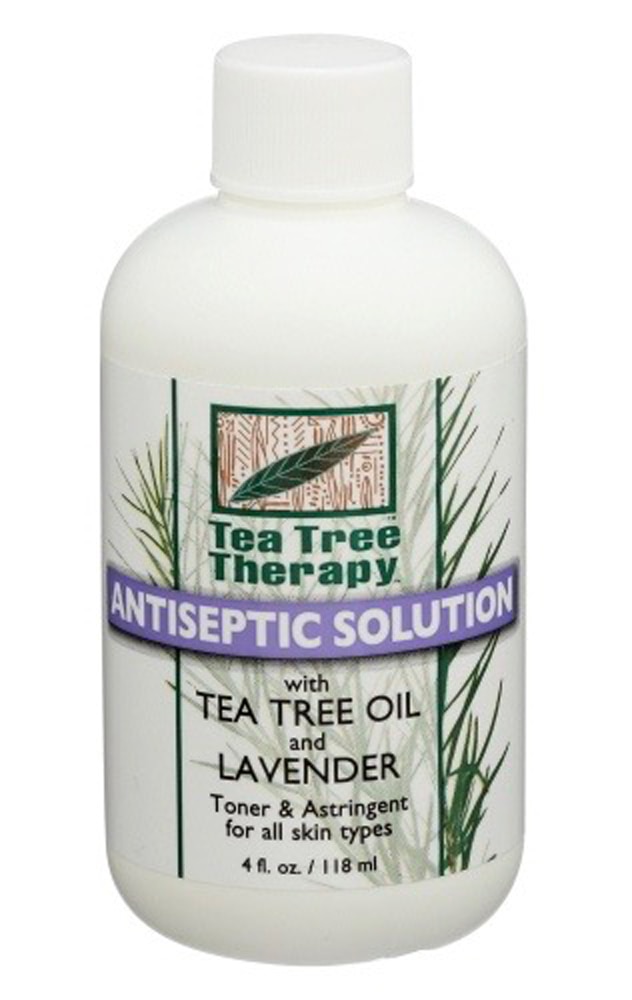 Антисептический раствор для терапии чайного дерева Масло чайного дерева и лаванда -- 4 жидких унции Tea Tree Therapy