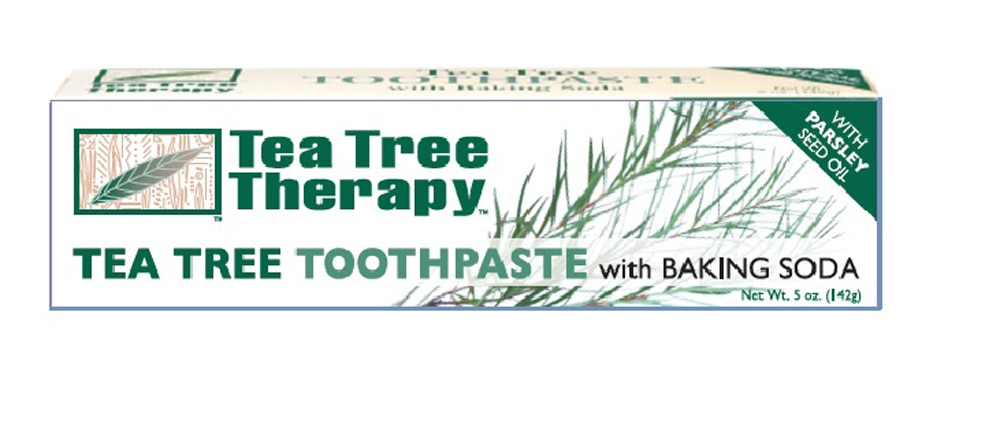 Зубная паста с пищевой содой — 5 унций Tea Tree Therapy