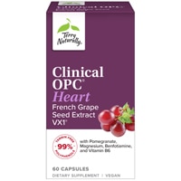 Сердце Terry Naturally Clinical OPC® — 60 капсул Terry Naturally