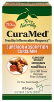 CuraMed -- 750 mg - 60 Softgels (Мягкие капсулы) Terry Naturally